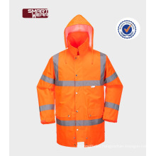 men's gorgeous orange reflective hi vis used work uniforms safety workear
